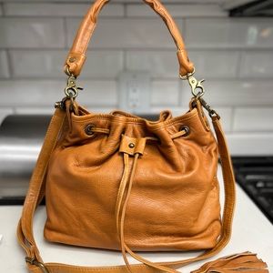 Wanderers Clovelly Crossbody in Tan